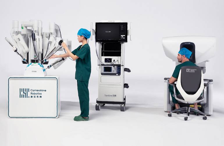 Cornerstone Robotics Sentire endoscopic robot